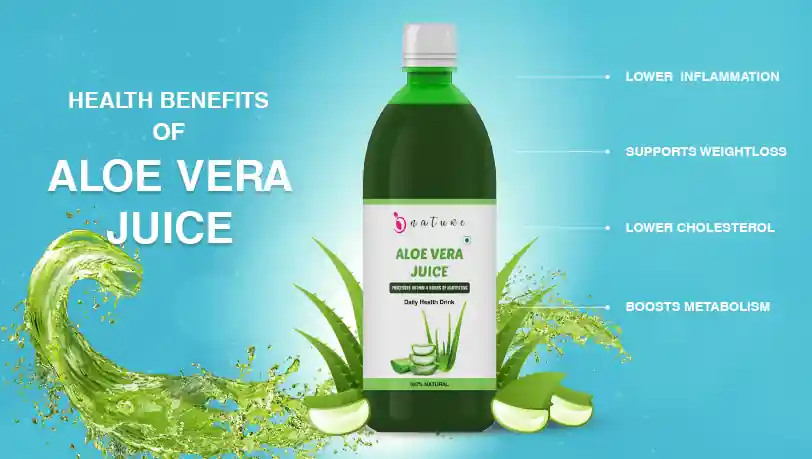 Health benefits of aloe vera juice