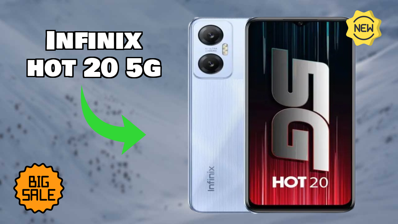 Infinix Hot 20 5G Display Size: 6.6 Inches (16.76 Cm) Screen Review