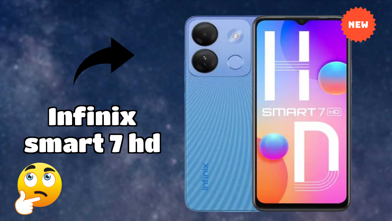 Infinix Smart 7 HD Display Size: 6.6 Inches (16.76 Cm) Screen Quality