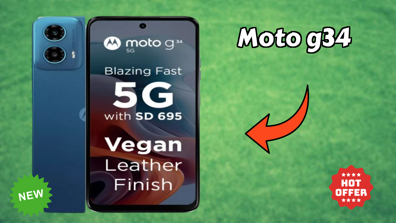 Moto G34 RAM Review: 4 GB RAM Gaming Performance