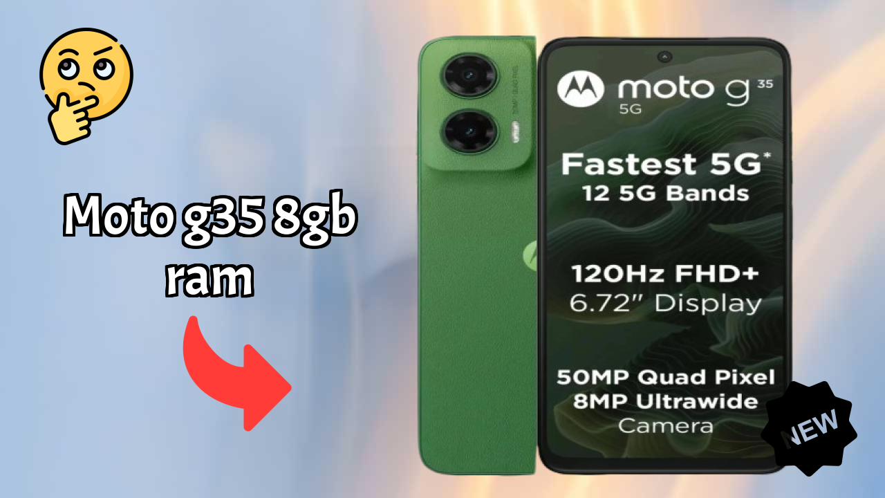 Moto G35 8GB RAM at ₹11,999 - Complete Review & Rating