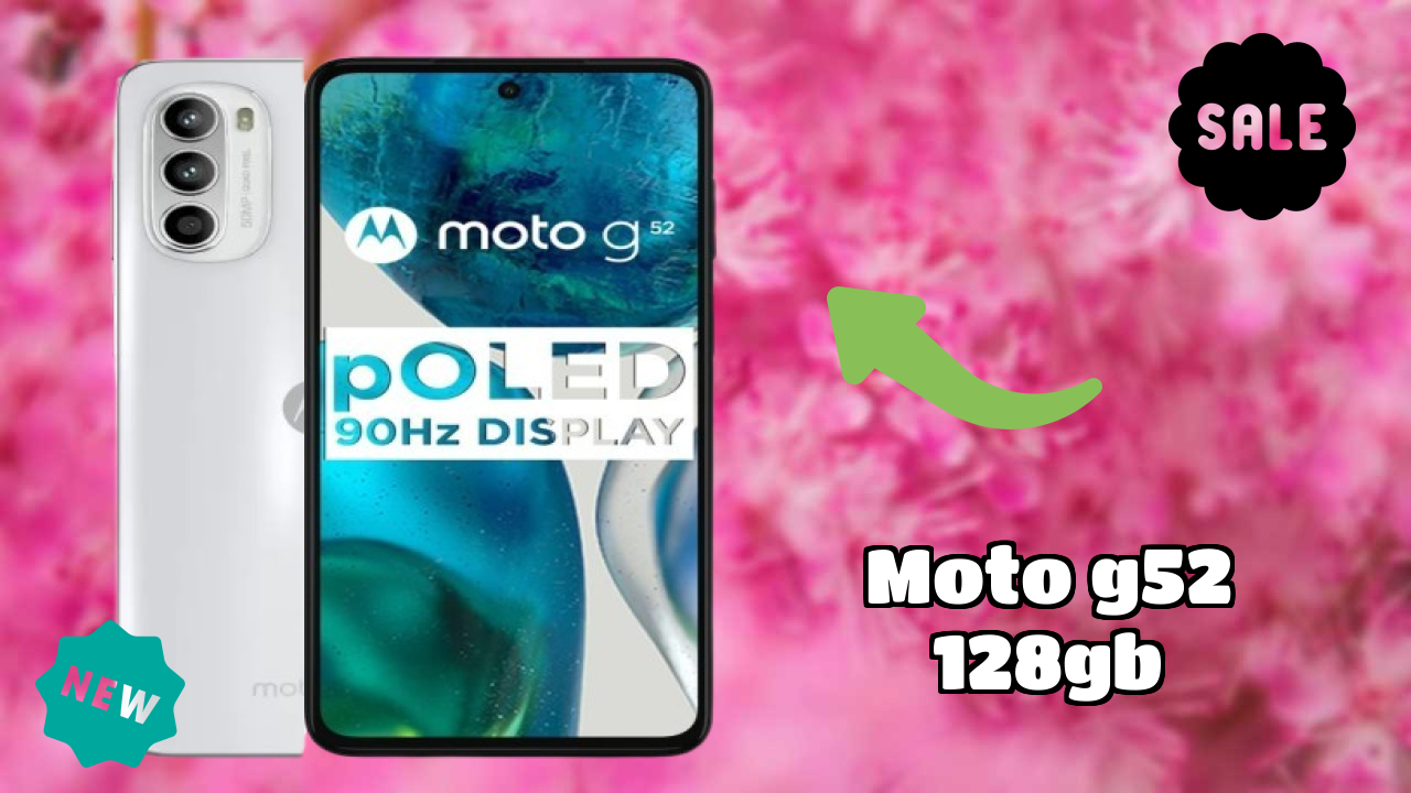Moto G52 128GB at ₹13,999 - Best Deal Available
