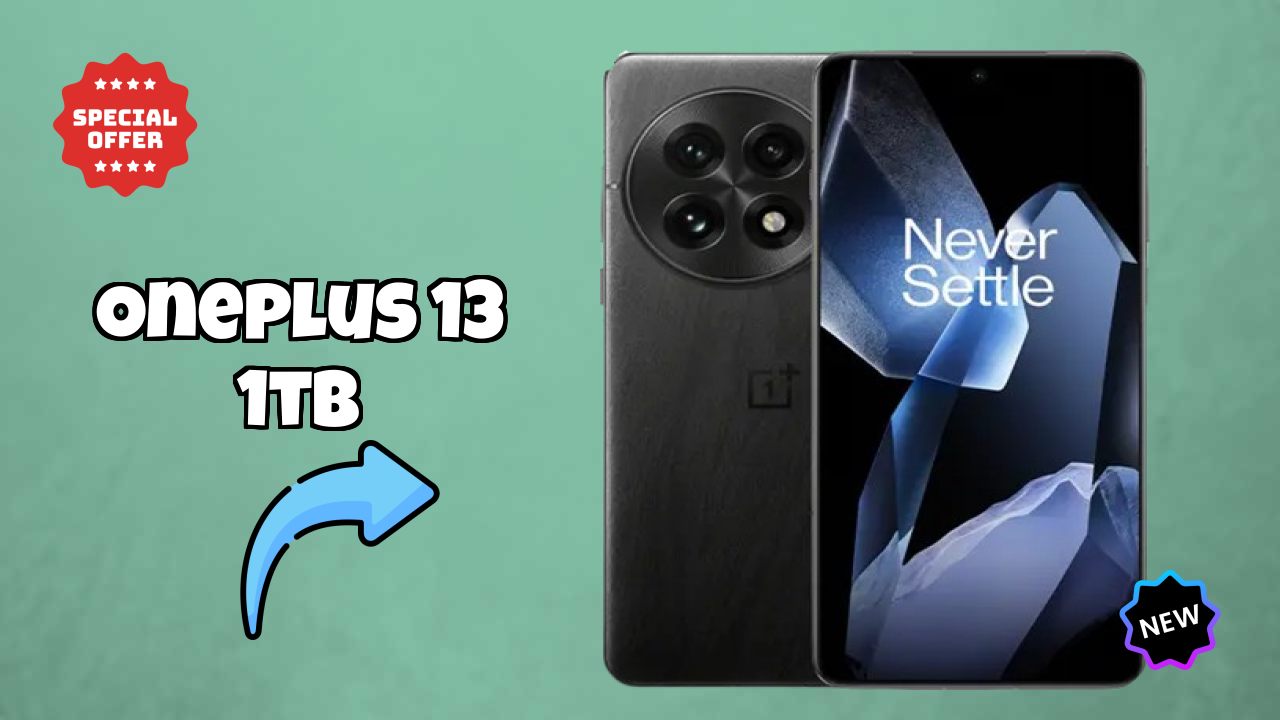 OnePlus 13 1TB Display Technology: 6.82 Inches (17.32 Cm) Screen