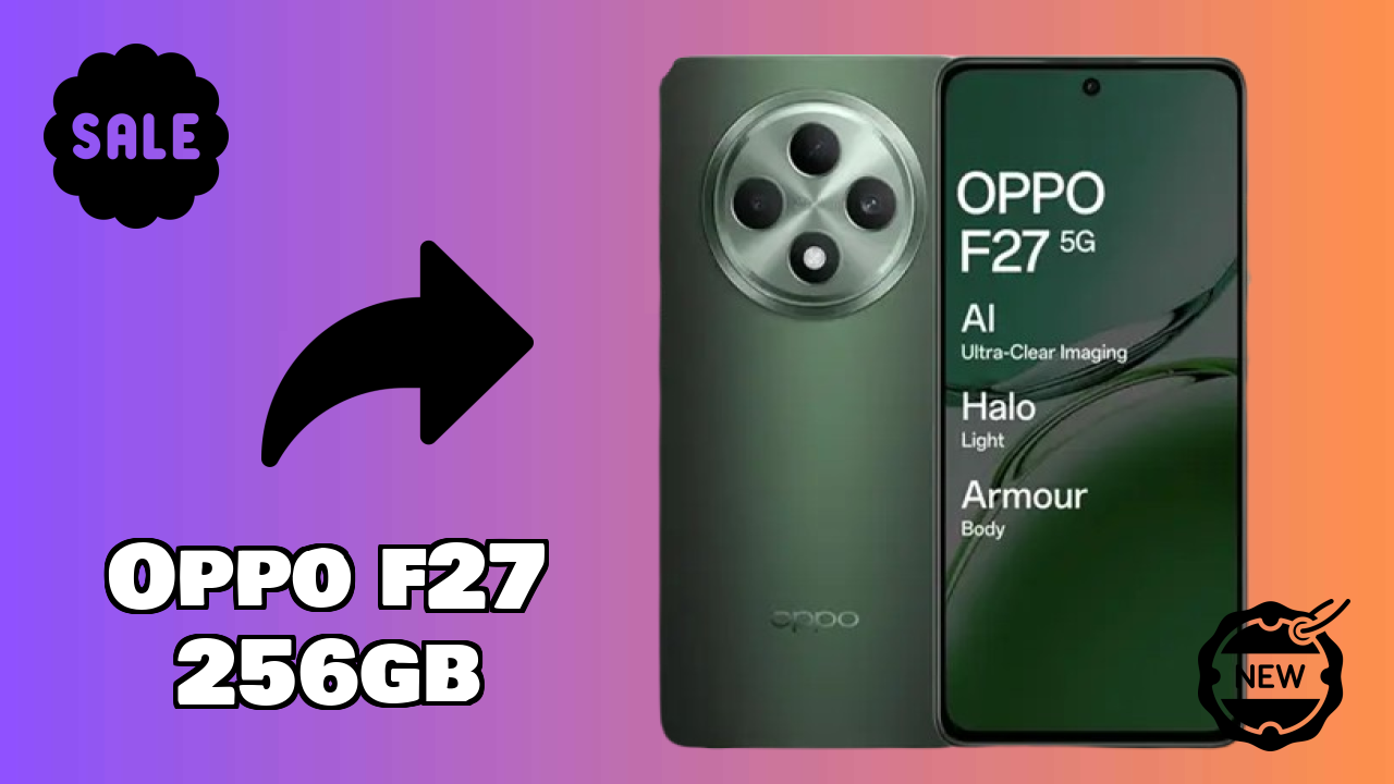 OPPO F27 256GB Battery Life: 5000 MAh Charging Speed