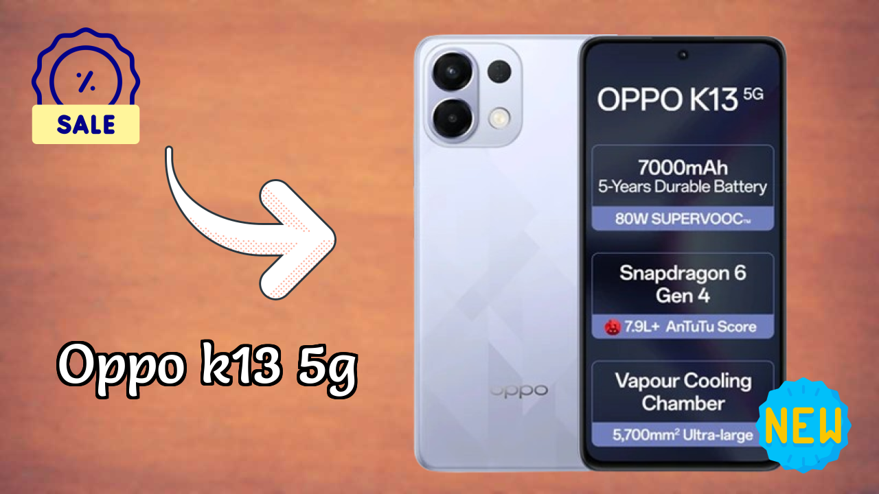 OPPO K13 5G Price Drop: Now Available at ₹16,979
