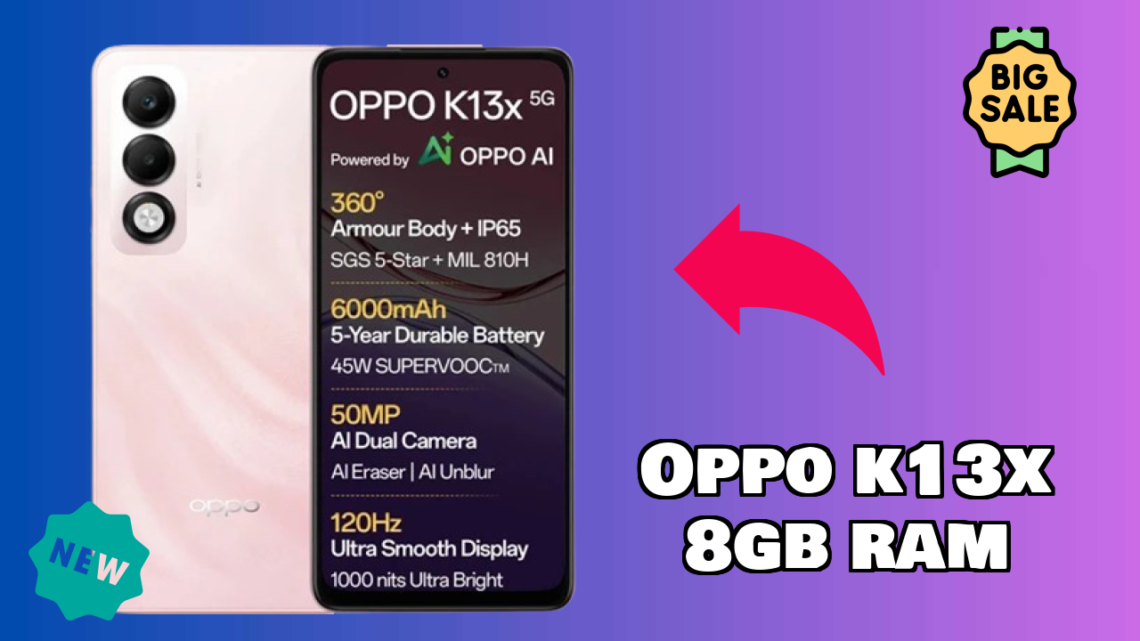 OPPO K13x 8GB RAM vs Competitors: Best Budget Winner