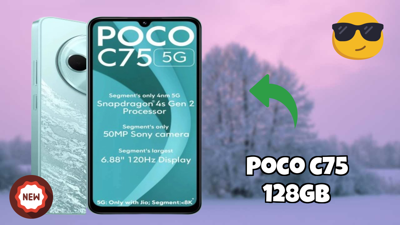 POCO C75 128GB Camera Test: 5 MP Front Camera Selfie Quality