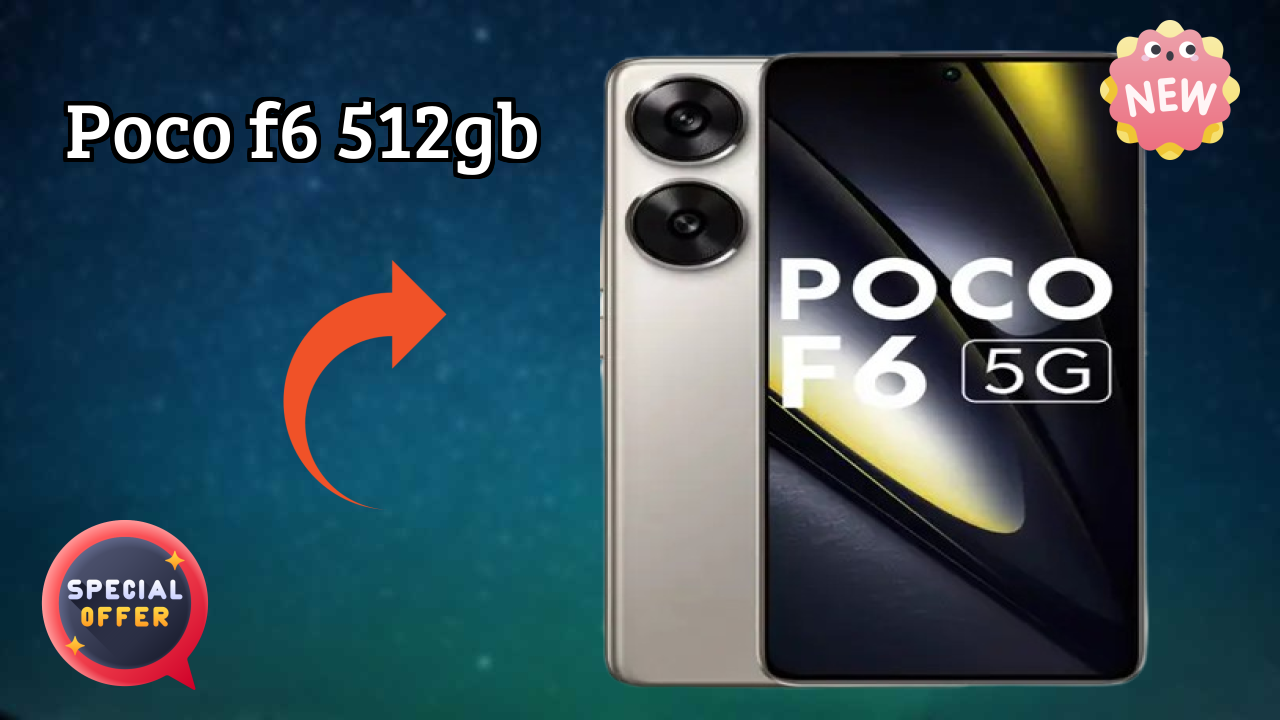 POCO F6 512GB Price Alert: Dropped to ₹28,999 Today!
