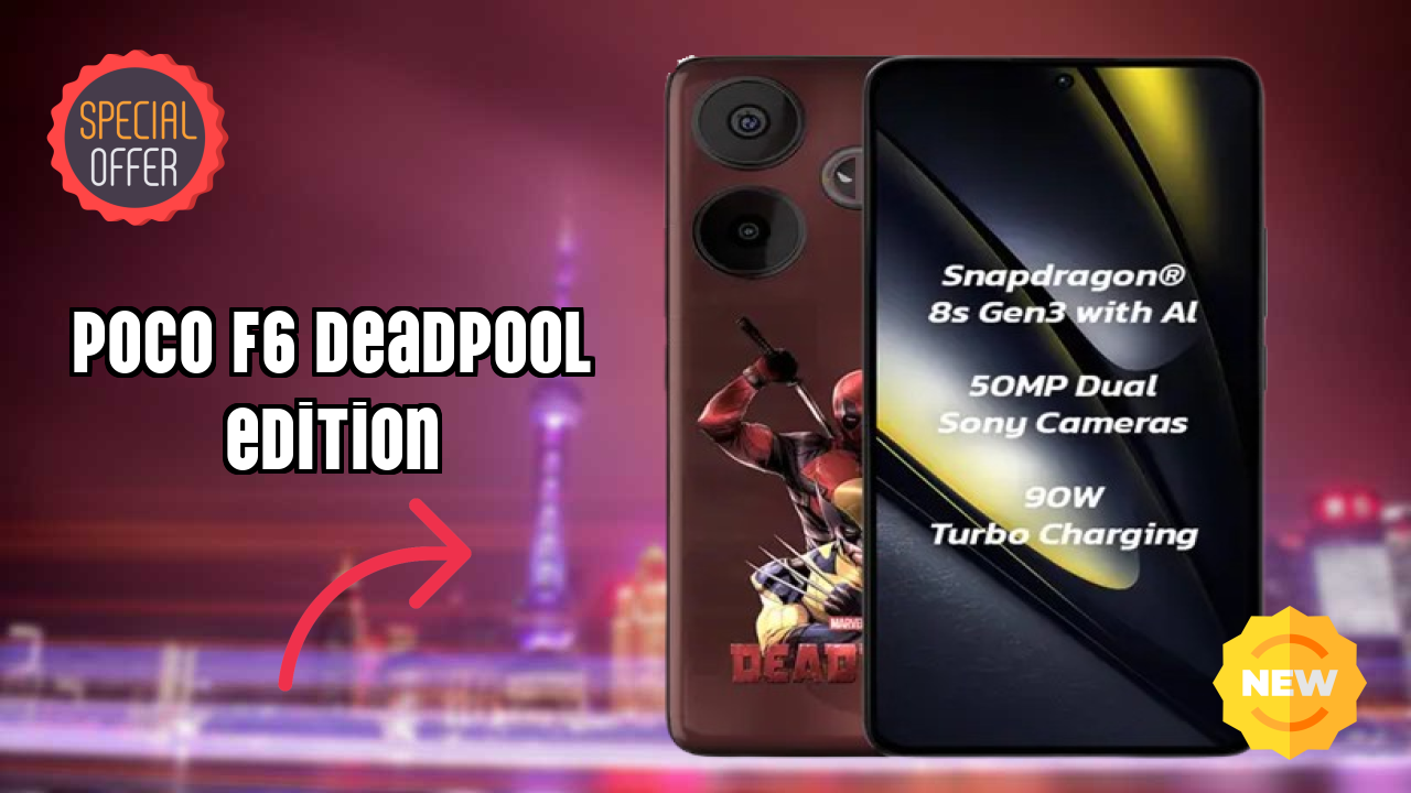 POCO F6 Deadpool Edition Camera Test: 50 MP + 8 MP Rear Camera Sample Shots