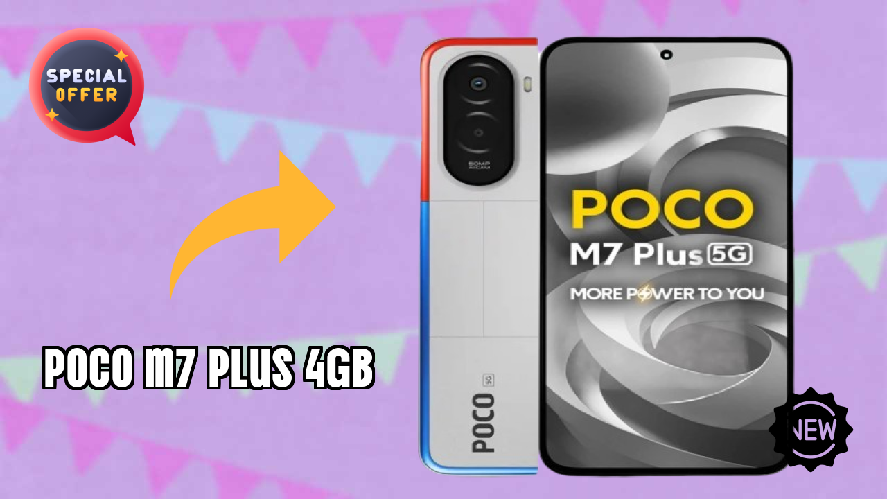 POCO M7 Plus 4GB Display Size: 6.9 Inches (17.53 Cm) Screen Review