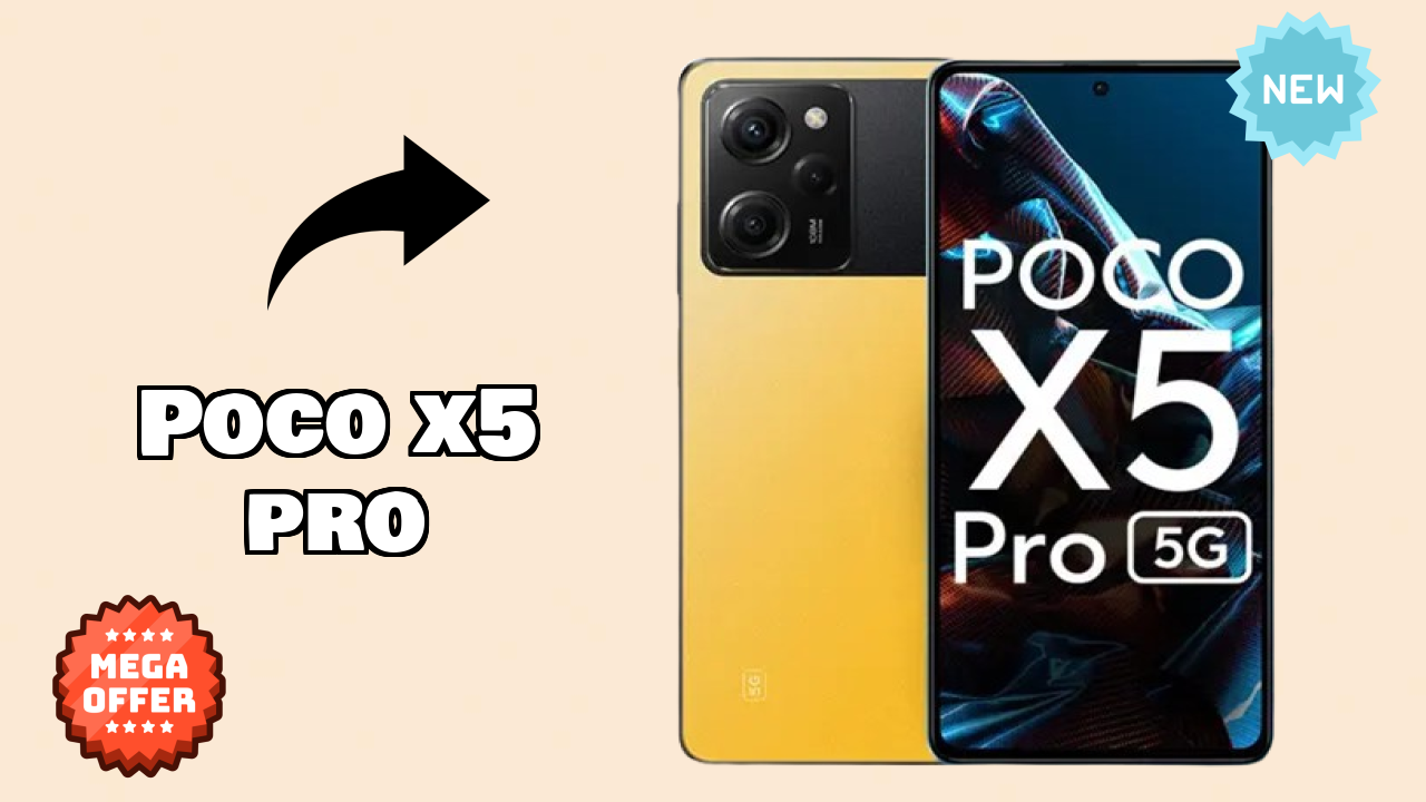POCO X5 Pro at ₹15,999 - Complete Specifications