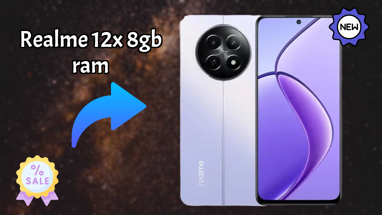 Realme 12x 8GB RAM Display Technology: IPS LCD Quality