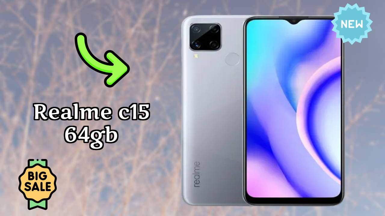 Realme C15 64GB Camera Quality: 8 MP Front Camera Selfie