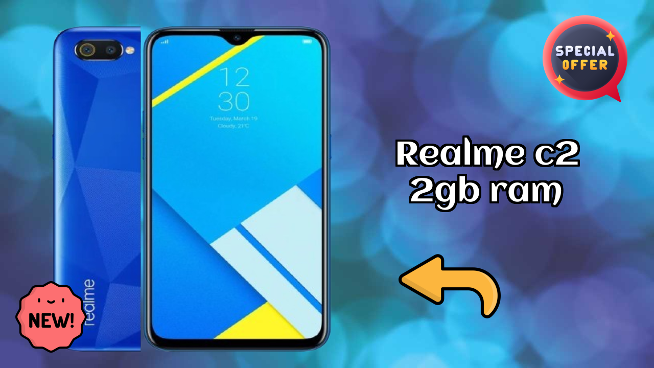 Realme C2 2GB RAM Display Analysis: 6.1 Inches (15.49 Cm) Screen Quality