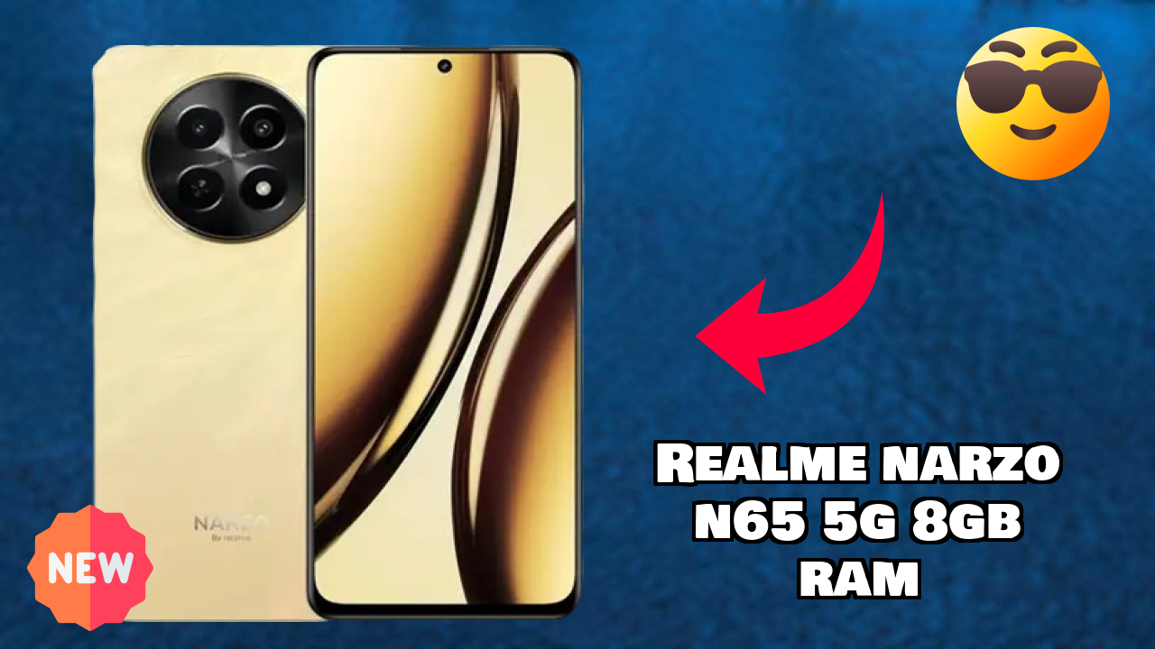 Realme Narzo N65 5G 8GB RAM Battery Life: 5000 MAh Charging Speed