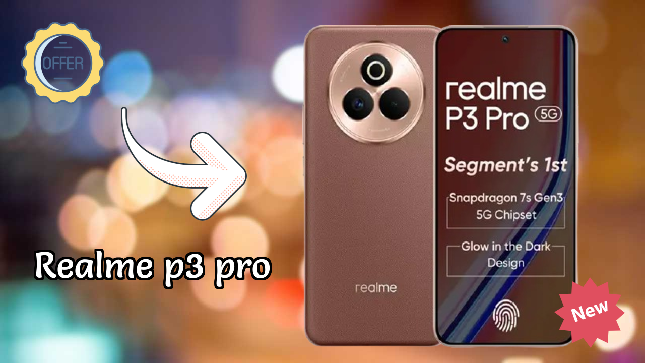 Get Realme P3 Pro at Just ₹20,999 - Limited Time Offer!