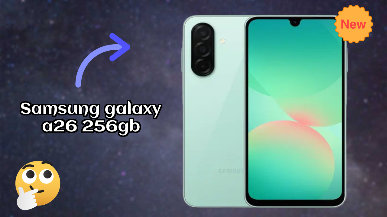 Why Samsung Galaxy A26 256GB is the Best Deal Under ₹26,999 Right Now