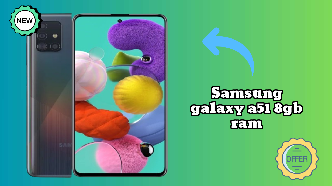 Samsung Galaxy A51 8GB RAM Display Size: 6.5 Inches (16.51 Cm) Screen Review