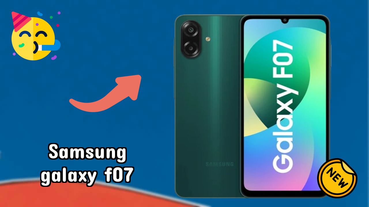 Samsung Galaxy F07 at ₹7,299 - Complete Specifications