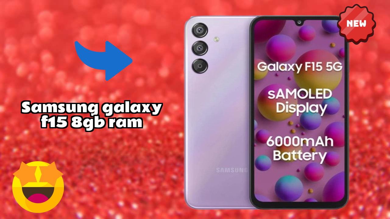 Samsung Galaxy F15 8GB RAM Display Size: 6.5 Inches (16.51 Cm) Screen Test