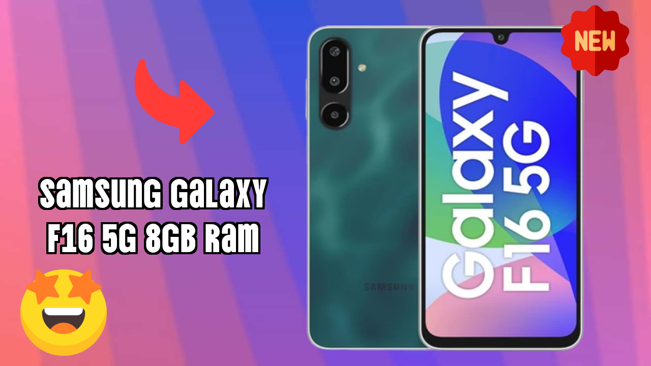 Samsung Fans: Samsung Galaxy F16 5G 8GB RAM Now Available at Just ₹15,499