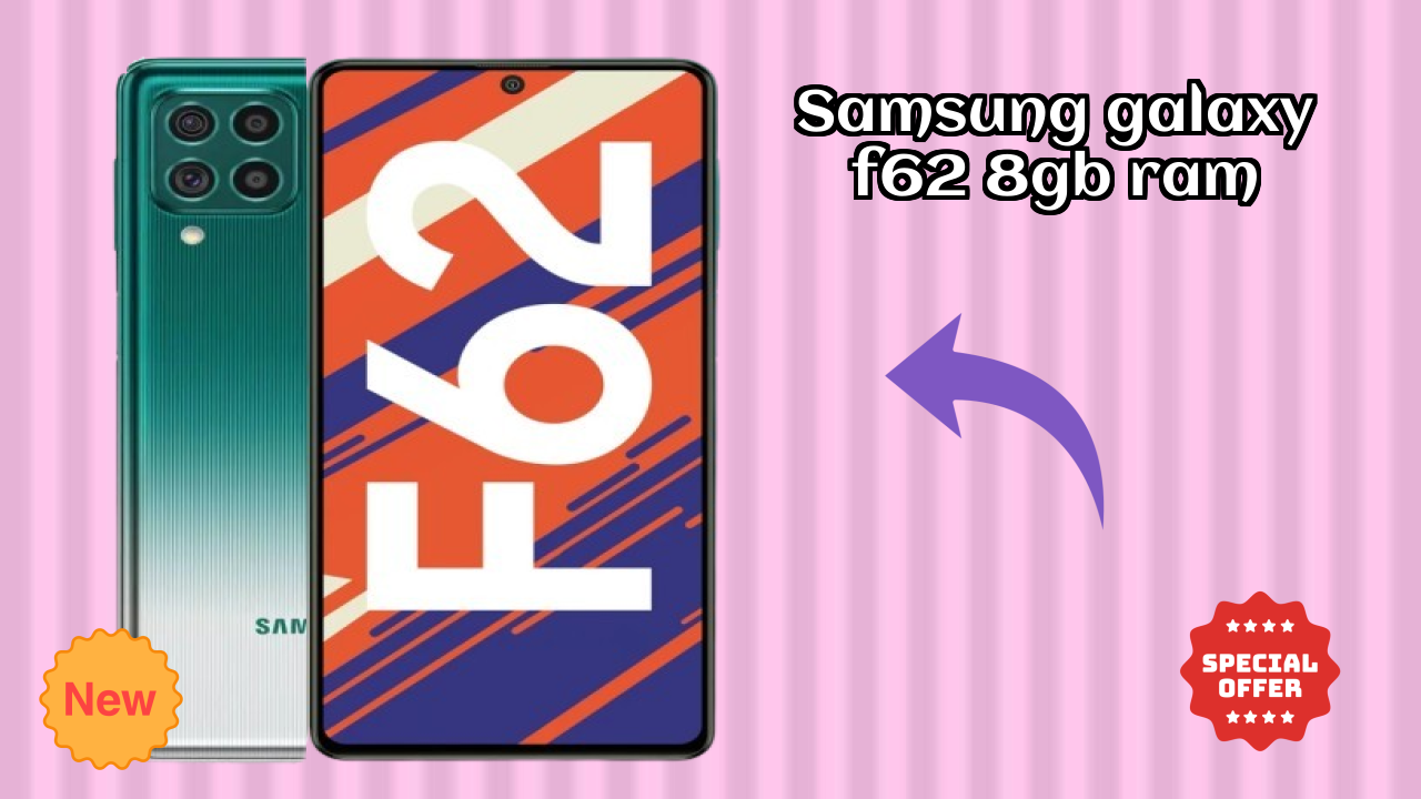 Samsung Galaxy F62 8GB RAM Display Quality: Super AMOLED Plus Explained