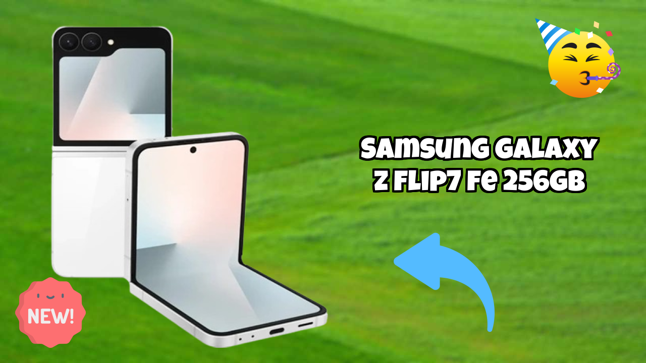 Samsung Galaxy Z Flip7 FE 256GB RAM Performance: 8 GB RAM Multitasking