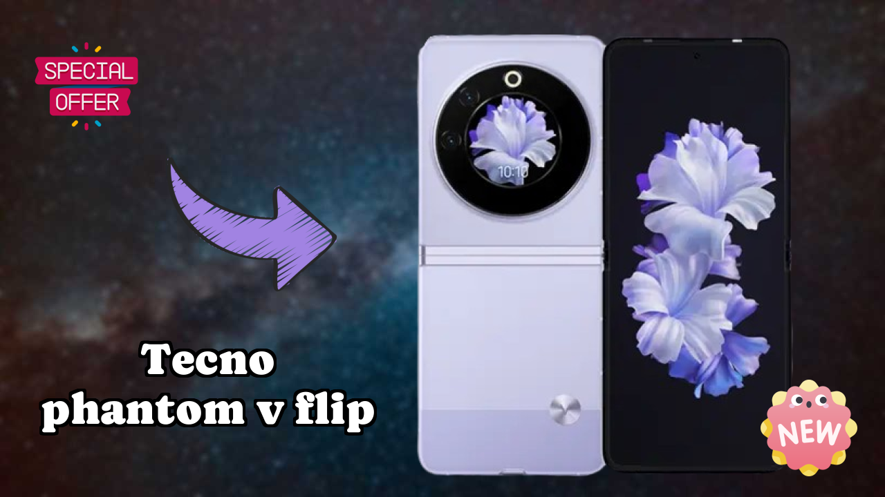 Tecno Phantom V Flip Display Analysis: 6.9 Inches (17.53 Cm) Screen