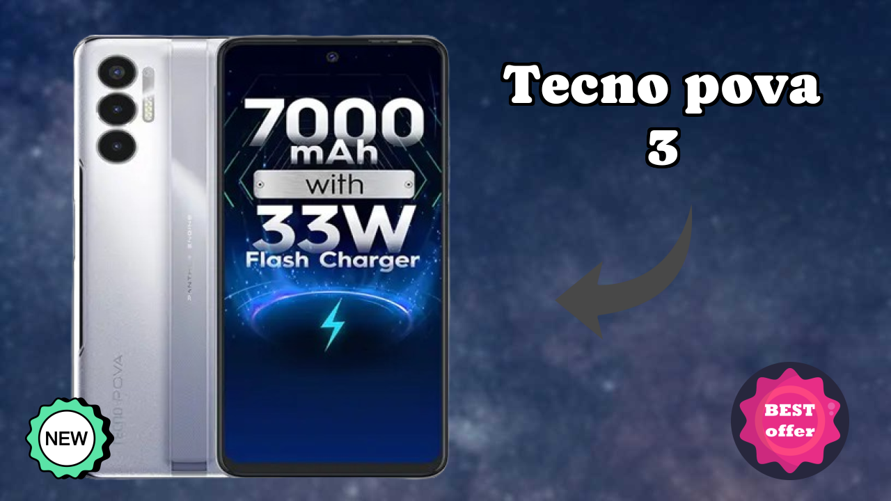 Tecno Pova 3 Display Size: 6.9 Inches (17.53 Cm) Screen Review