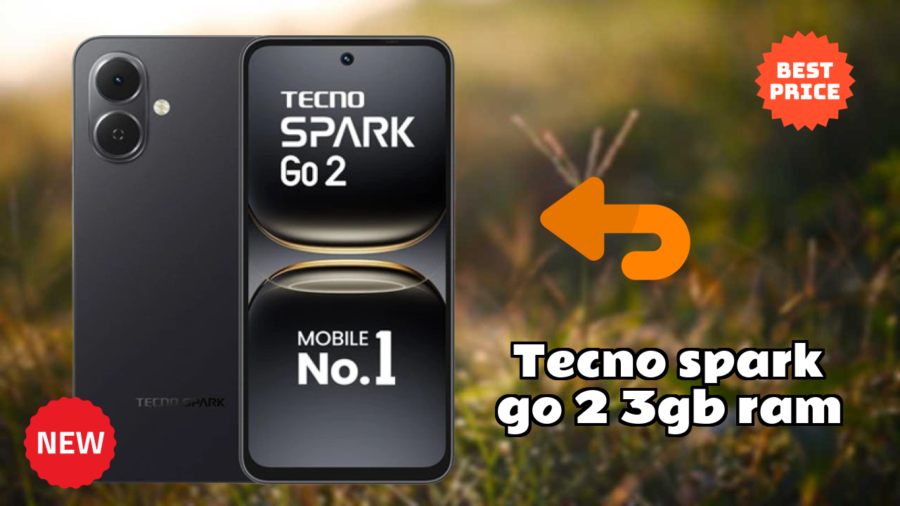 Tecno Spark Go 2 3GB RAM Display Size: 6.67 Inches (16.94 Cm) Screen Quality